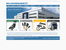 Tablet Screenshot of mcloughlins.ie